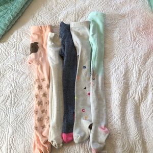 Toddler Girl tights lot